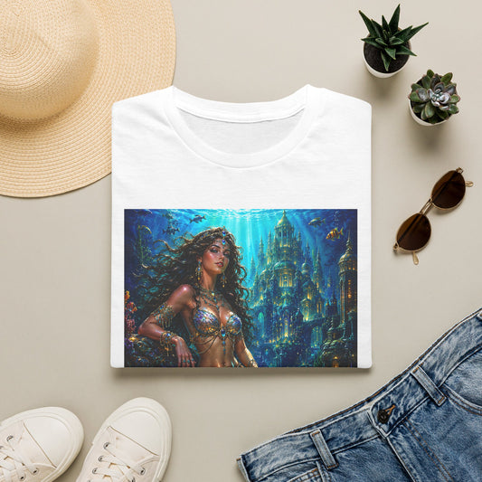Mystical Mermaid T-Shirt | Underwater Fantasy Art