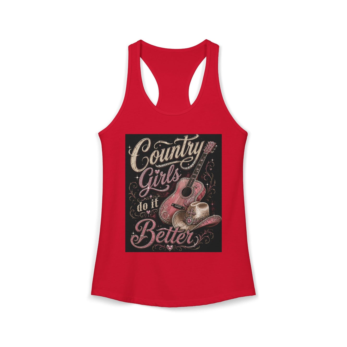 Country Girls do it Better - Women's Racerback Tank
