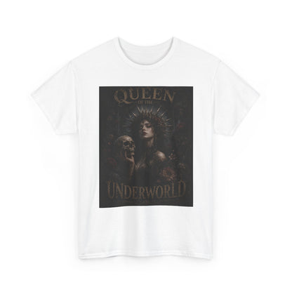 Queen of the Underworld Tee | Dark Gothic Skull Woman