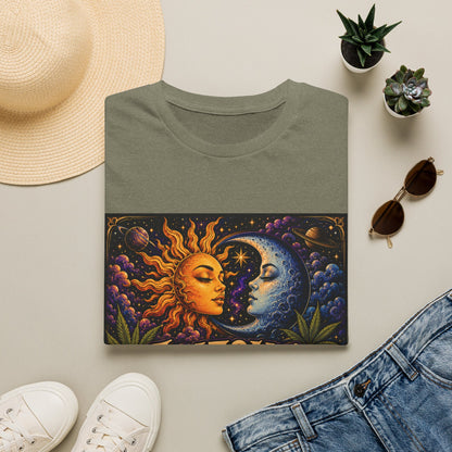 Sun and Moon Arizona's Finest T-Shirt | Celestial Sunface Moonface Tee