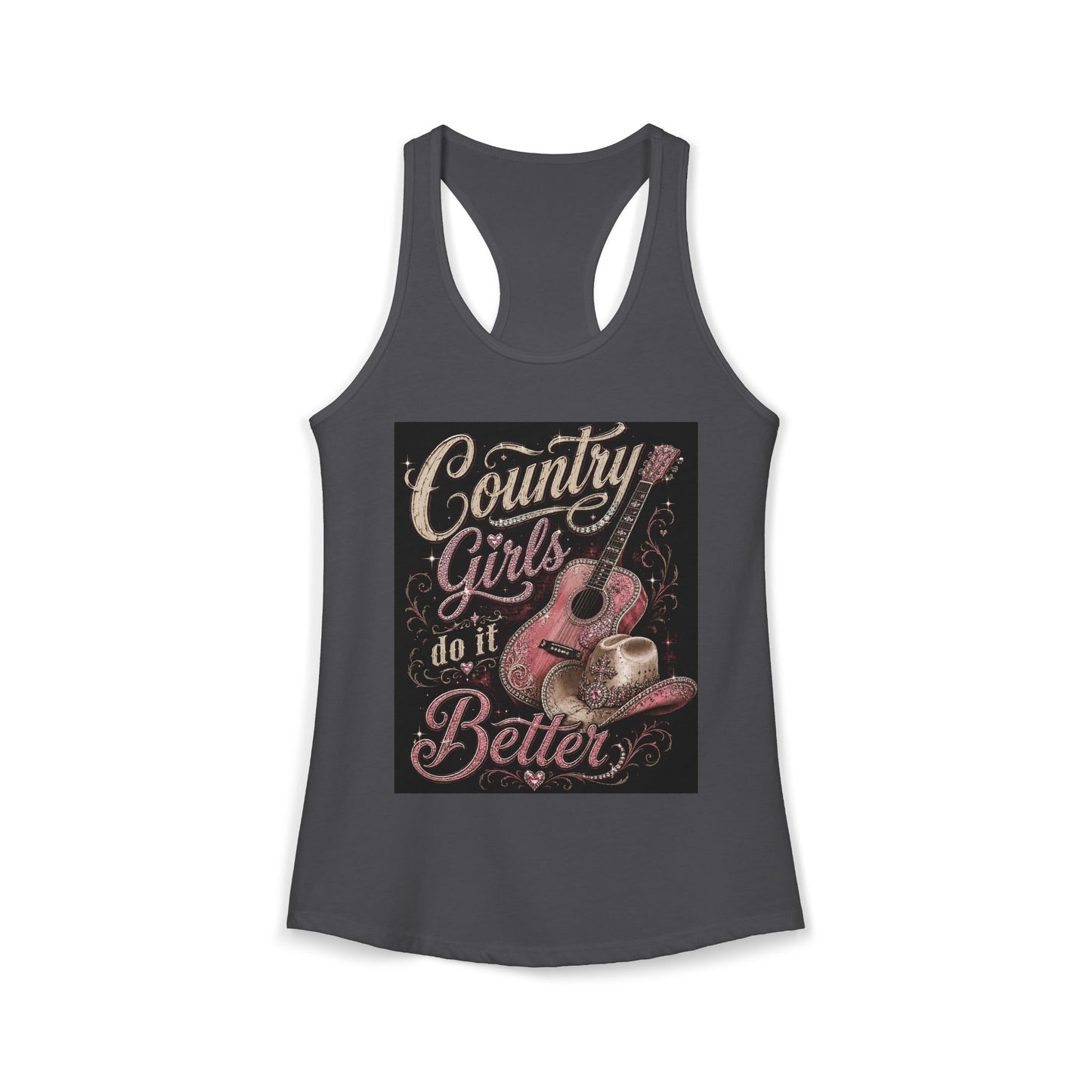 Country Girls do it Better - Women's Racerback Tank