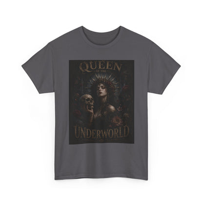 Queen of the Underworld Tee | Dark Gothic Skull Woman
