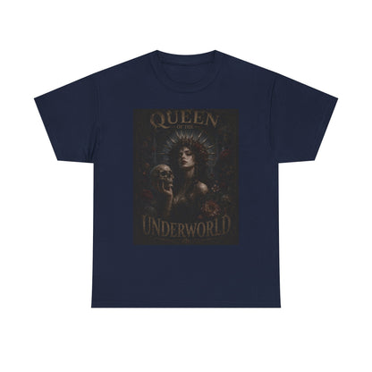 Queen of the Underworld Tee | Dark Gothic Skull Woman