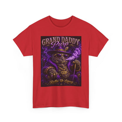 Grand Daddy Purp Graphic Tee | Purple Retro Cannabis Design