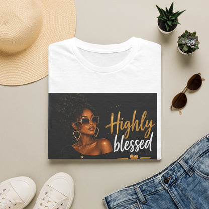 Highly Blessed and Favored T-Shirt | Inspirational Afrocentric Design