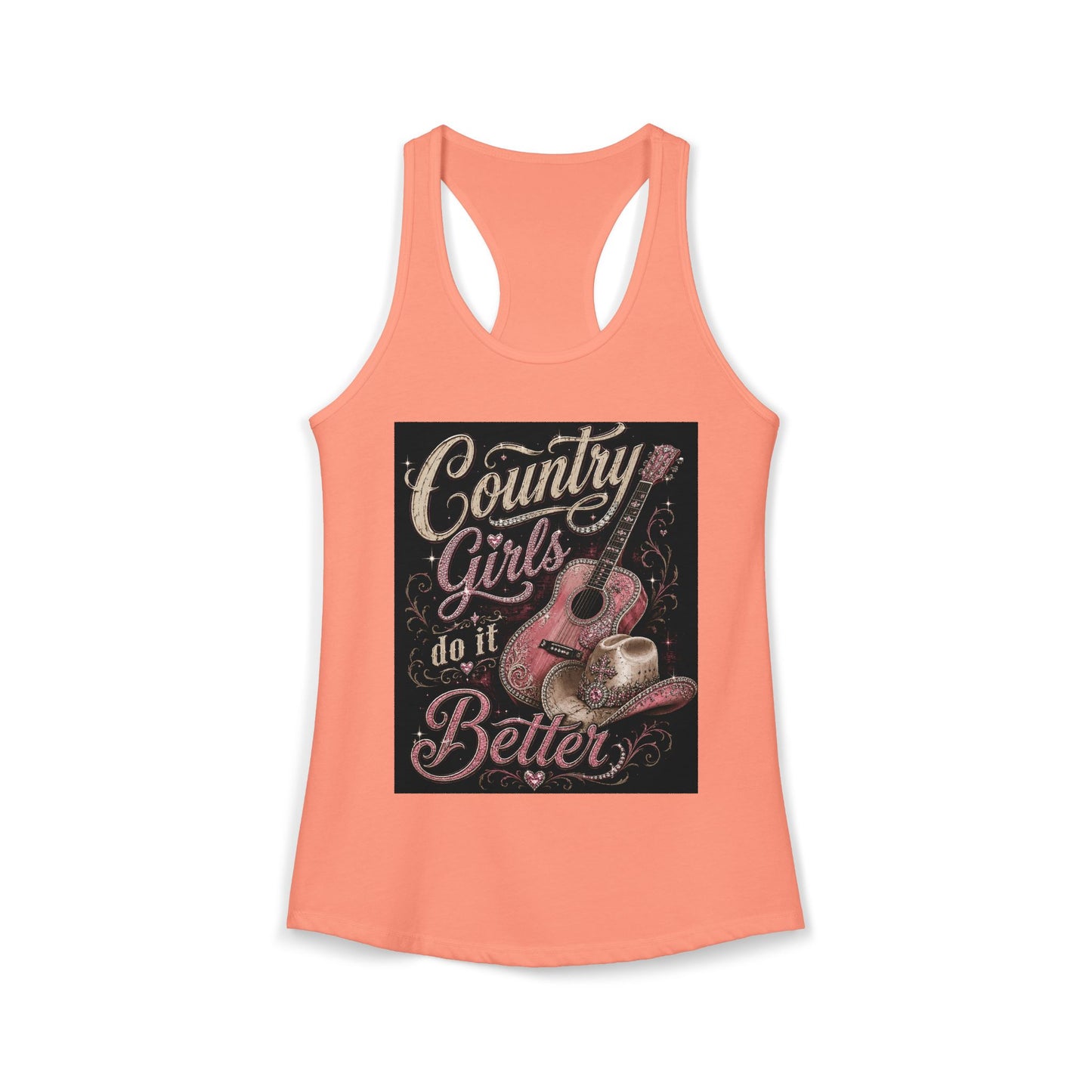 Country Girls do it Better - Women's Racerback Tank