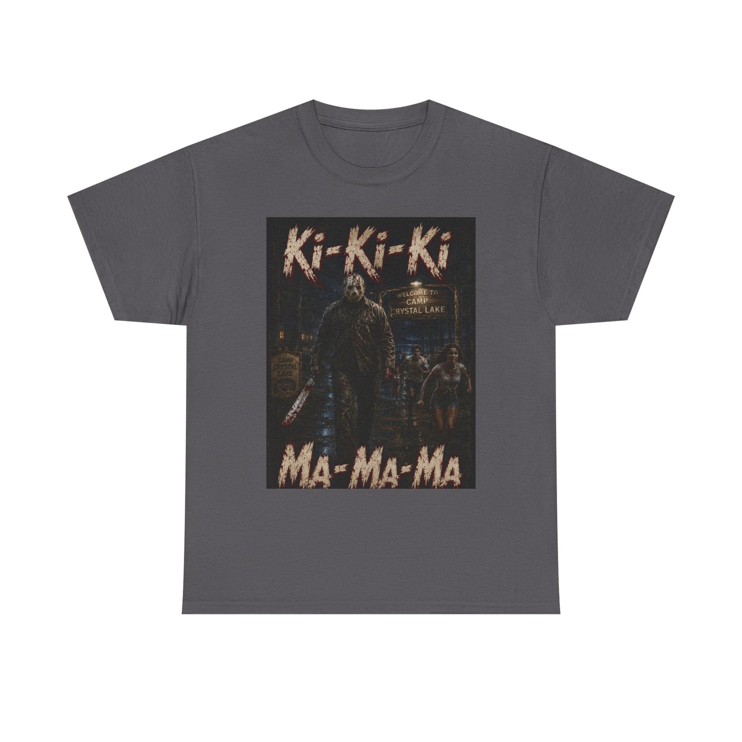 Horror Movie Character Tee | Ki-Ki-Ki Ma-Ma-Ma Jason Jason Voorhees Shirt
