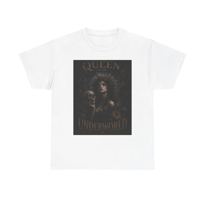 Queen of the Underworld Tee | Dark Gothic Skull Woman