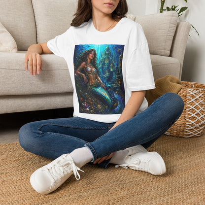 Mystical Mermaid T-Shirt | Underwater Fantasy Art