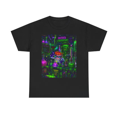 Mad Scientist tee | Lab Art T-Shirt, Neon Vaporwave Skate Lab