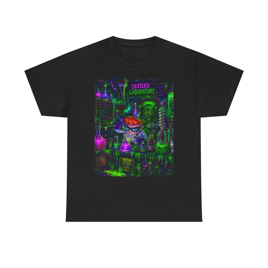 Mad Scientist tee | Lab Art T-Shirt, Neon Vaporwave Skate Lab