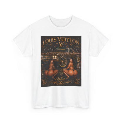 LV Low Low T-Shirt | Retro Car & Pinup Art Tee