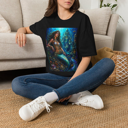 Mystical Mermaid T-Shirt | Underwater Fantasy Art