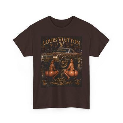 LV Low Low T-Shirt | Retro Car & Pinup Art Tee