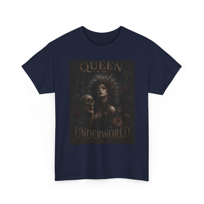 Queen of the Underworld Tee | Dark Gothic Skull Woman