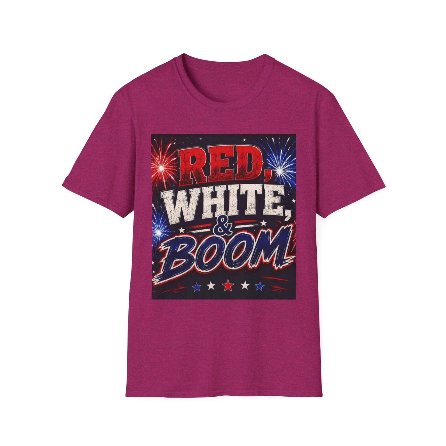 Red White & Boom T-Shirt | Patriotic Fourth of July Fireworks Shirt