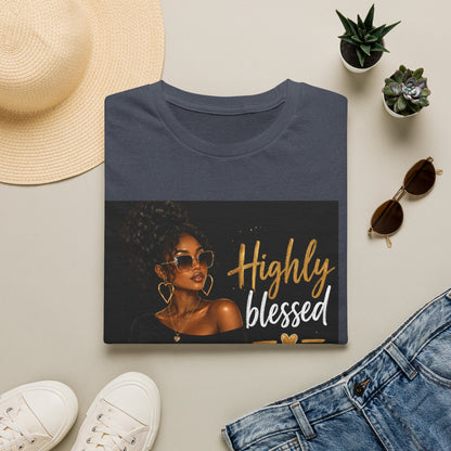 Highly Blessed and Favored T-Shirt | Inspirational Afrocentric Design