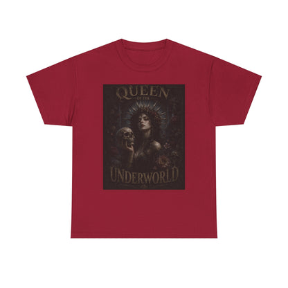 Queen of the Underworld Tee | Dark Gothic Skull Woman