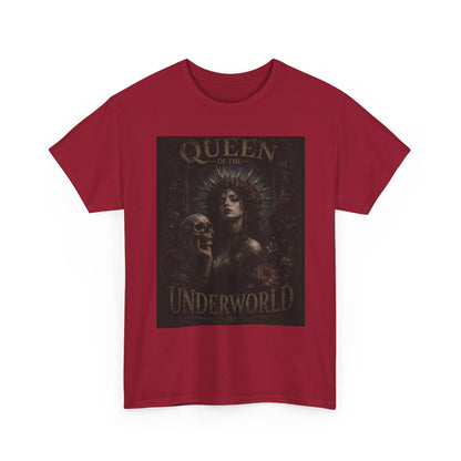 Queen of the Underworld Tee | Dark Gothic Skull Woman
