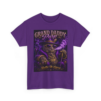 Grand Daddy Purp Graphic Tee | Purple Retro Cannabis Design