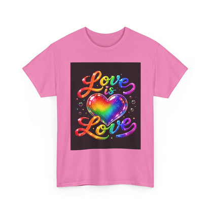 Love Is Love heart rainbow tee | Pride T-Shirt