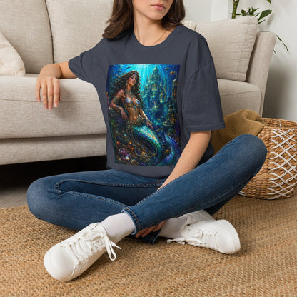 Mystical Mermaid T-Shirt | Underwater Fantasy Art