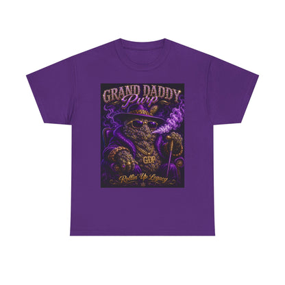 Grand Daddy Purp Graphic Tee | Purple Retro Cannabis Design