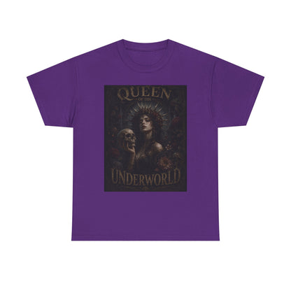 Queen of the Underworld Tee | Dark Gothic Skull Woman