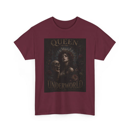 Queen of the Underworld Tee | Dark Gothic Skull Woman
