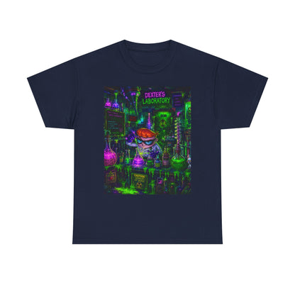 Mad Scientist tee | Lab Art T-Shirt, Neon Vaporwave Skate Lab