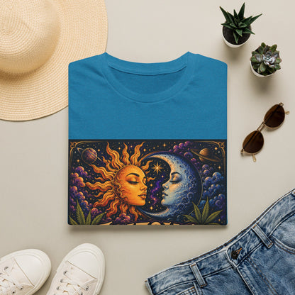 Sun and Moon Arizona's Finest T-Shirt | Celestial Sunface Moonface Tee