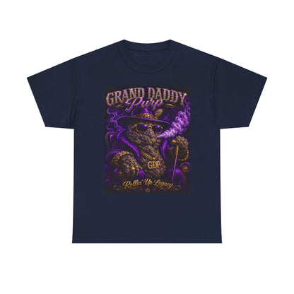 Grand Daddy Purp Graphic Tee | Purple Retro Cannabis Design