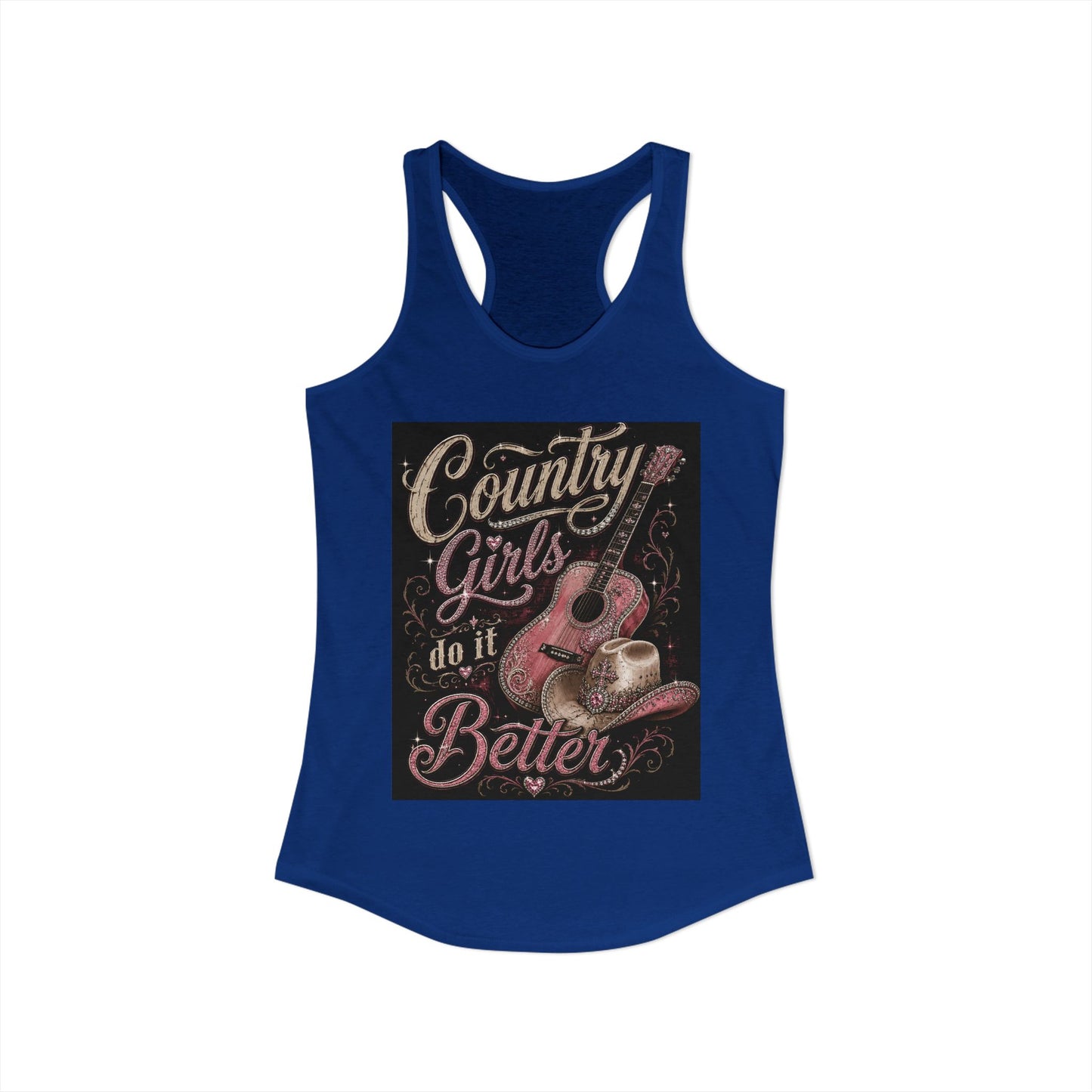 Country Girls do it Better - Women's Racerback Tank