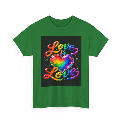Love Is Love heart rainbow tee | Pride T-Shirt