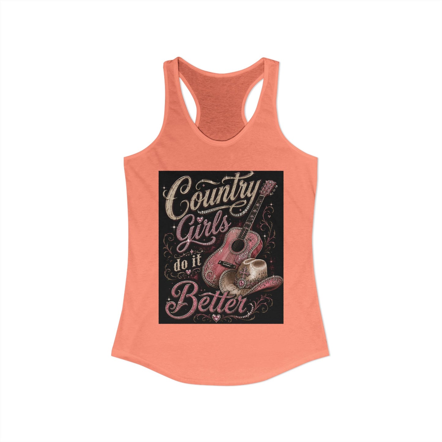 Country Girls do it Better - Women's Racerback Tank