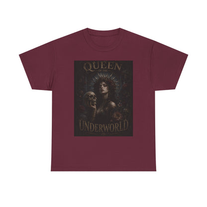 Queen of the Underworld Tee | Dark Gothic Skull Woman