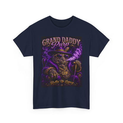 Grand Daddy Purp Graphic Tee | Purple Retro Cannabis Design