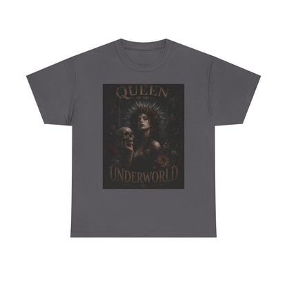 Queen of the Underworld Tee | Dark Gothic Skull Woman