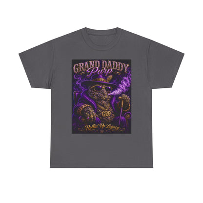 Grand Daddy Purp Graphic Tee | Purple Retro Cannabis Design