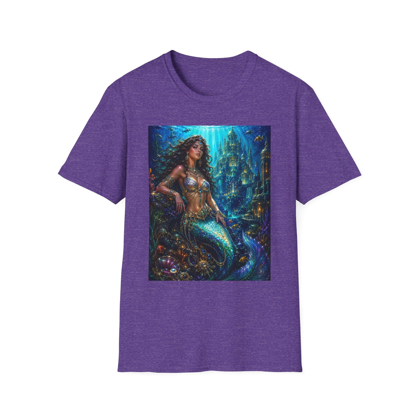 Mystical Mermaid T-Shirt | Underwater Fantasy Art