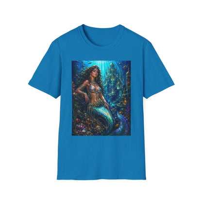 Mystical Mermaid T-Shirt | Underwater Fantasy Art