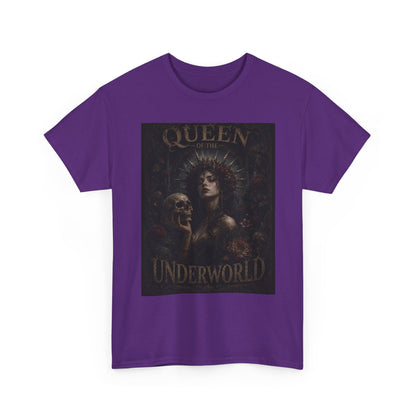 Queen of the Underworld Tee | Dark Gothic Skull Woman