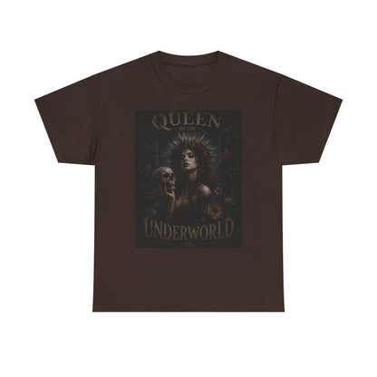 Queen of the Underworld Tee | Dark Gothic Skull Woman