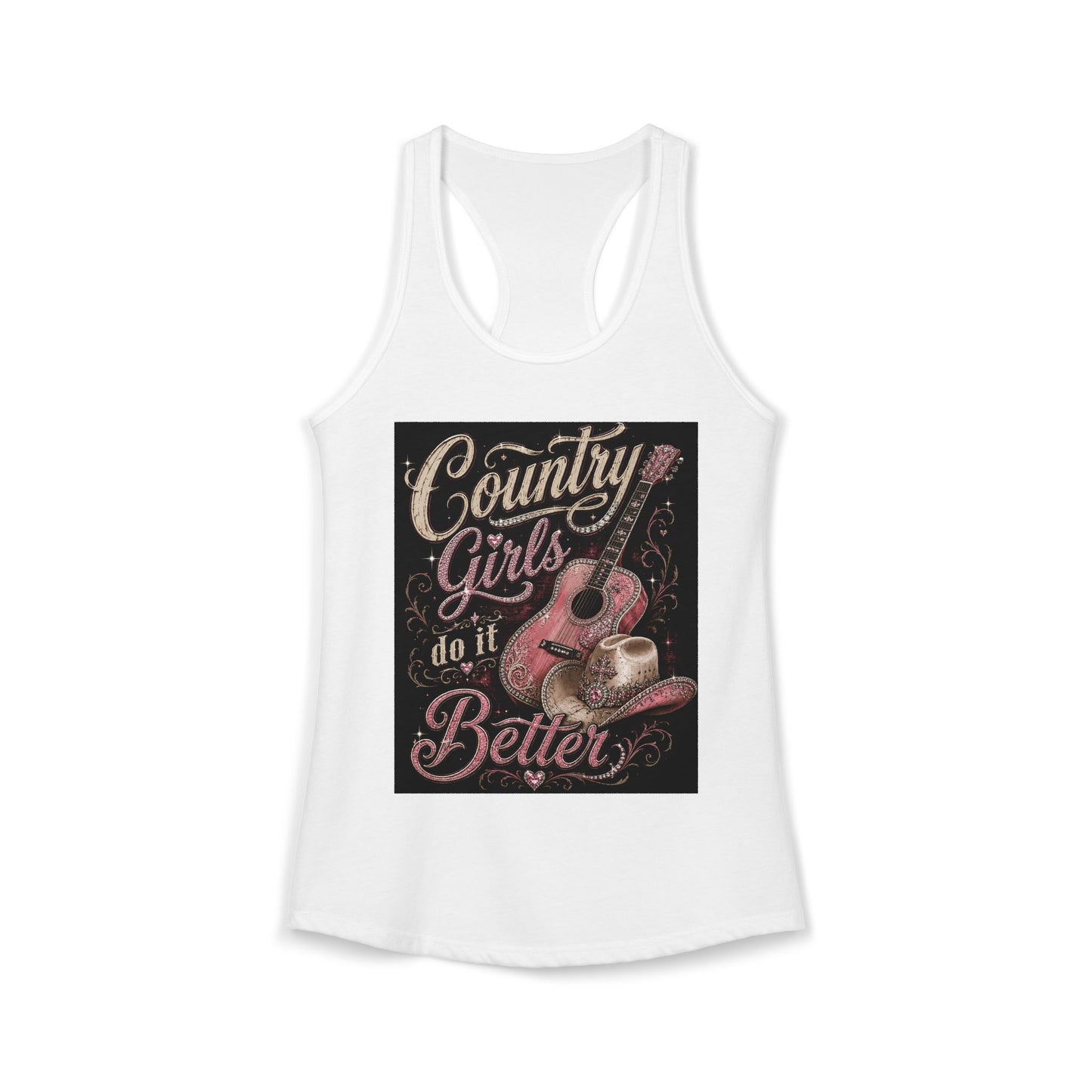 Country Girls do it Better - Women's Racerback Tank