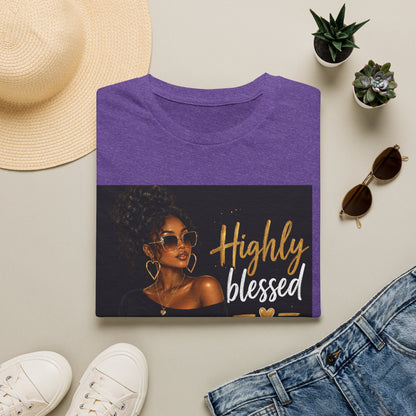 Highly Blessed and Favored T-Shirt | Inspirational Afrocentric Design