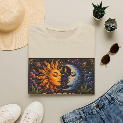 Sun and Moon Arizona's Finest T-Shirt | Celestial Sunface Moonface Tee