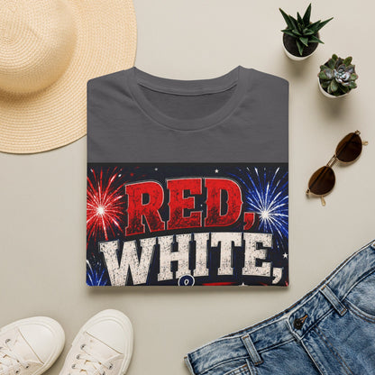 Red White & Boom T-Shirt | Patriotic Fourth of July Fireworks Shirt