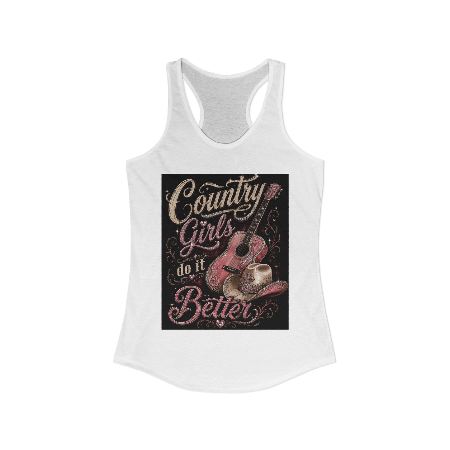 Country Girls do it Better - Women's Racerback Tank