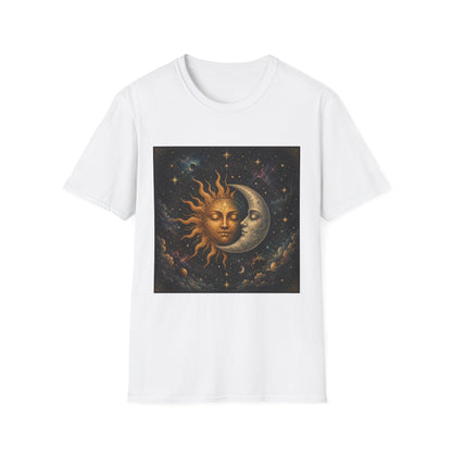 Sun and MoonT-Shirt | Celestial Astrology Starry Design