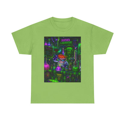 Mad Scientist tee | Lab Art T-Shirt, Neon Vaporwave Skate Lab